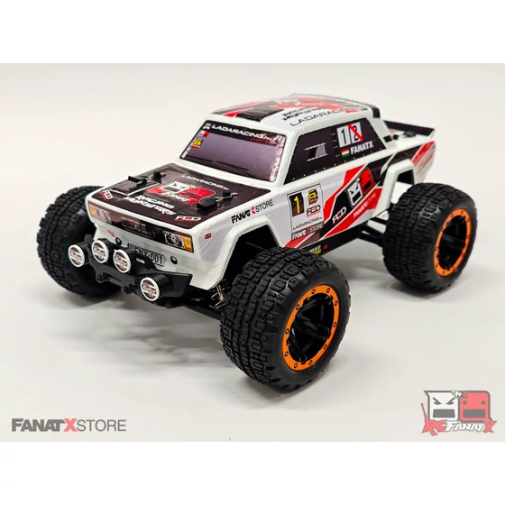 RC modellautó LADA VFTS - FANATX- elektro truggy RTR 4x4 4WD 2,4GHz Brushed 1:16 távirányítós rc autó (FanatXRacingMonster)