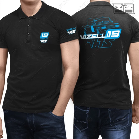 VIZELLI19 Lada Vfts galléros póló