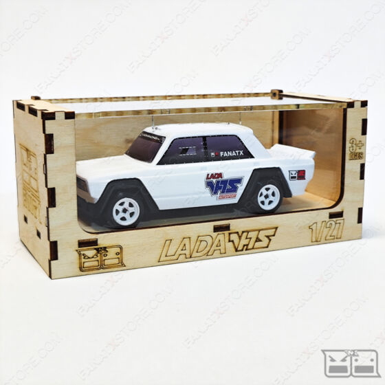 Vitrin doboz LADA VFTS 1:27 játék-modell autóhoz  (az autó illusztráció)