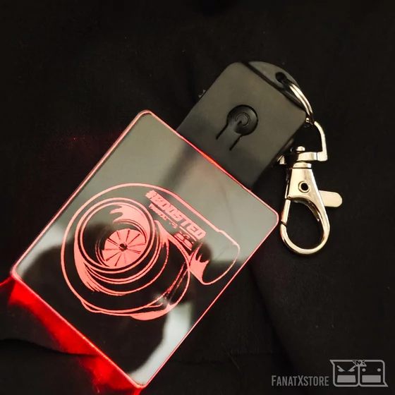 Boosted led világítós kulcstartó FanatXstore