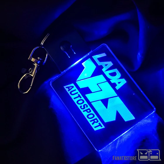 Lada VFTS Autosport led világítós kulcstartó FanatXstore