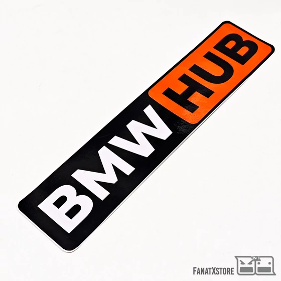 BMW HUB matrica (285 x 65 mm)