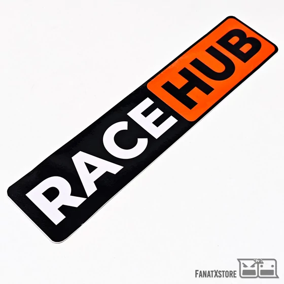 RACE HUB matrica (285 x 65 mm)
