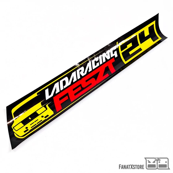 Ladaracing FESZT 24 matrica (450 x 70mm)