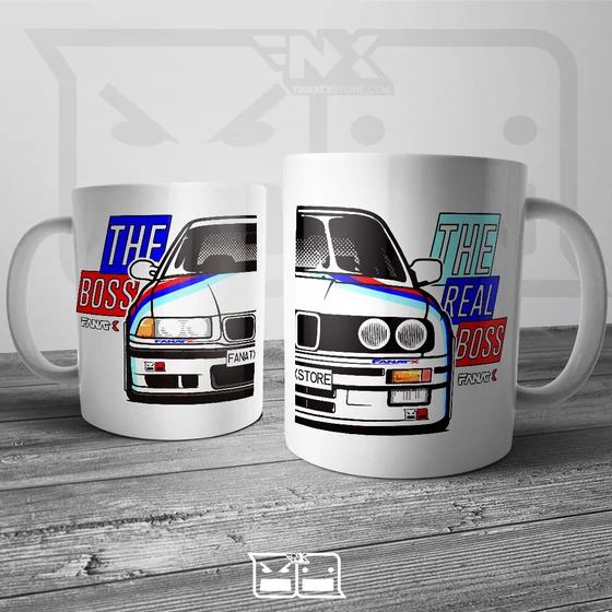 BMW M3 boss páros bögre