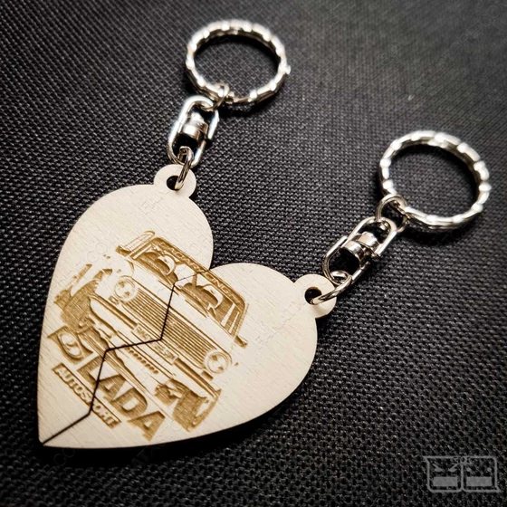 Páros kulcstartó | LADA 2101 Autosport | keyholder