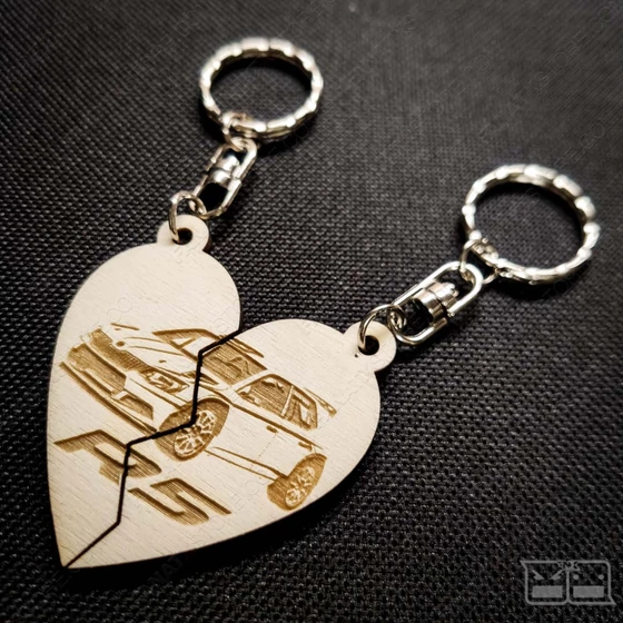 Páros kulcstartó | SKODA R5 | keyholder