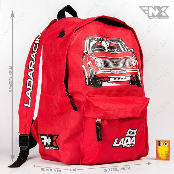 lada 2101 hátizsák piros
